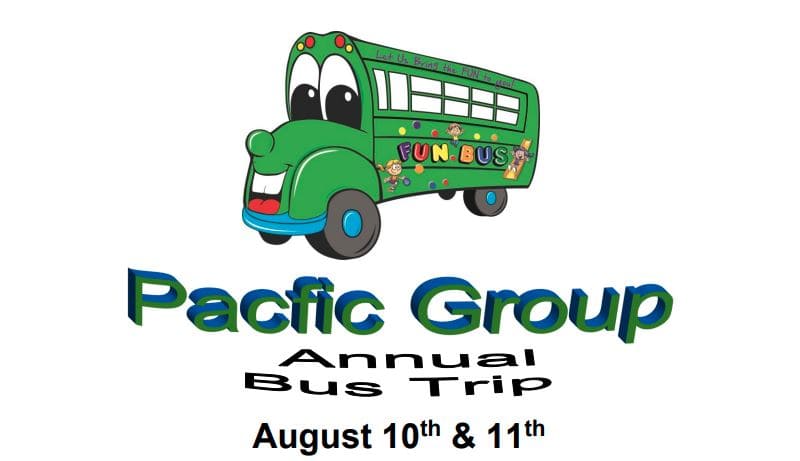 Pacific Group annual Alcoholics Anonymous bus trip to Monterey, California.