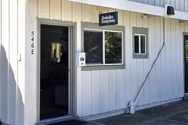 Image of AA Central Office at 546 Hartnell St, Suite E in Monterey, California. 